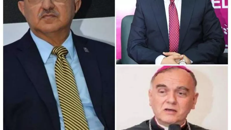 رئيس  جامعة أسيوط يستقبل المطران 