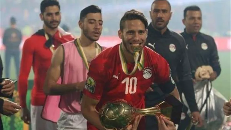الكاف: رمضان صبحي يمنح الفراعنة لقبًا تاريخيًا