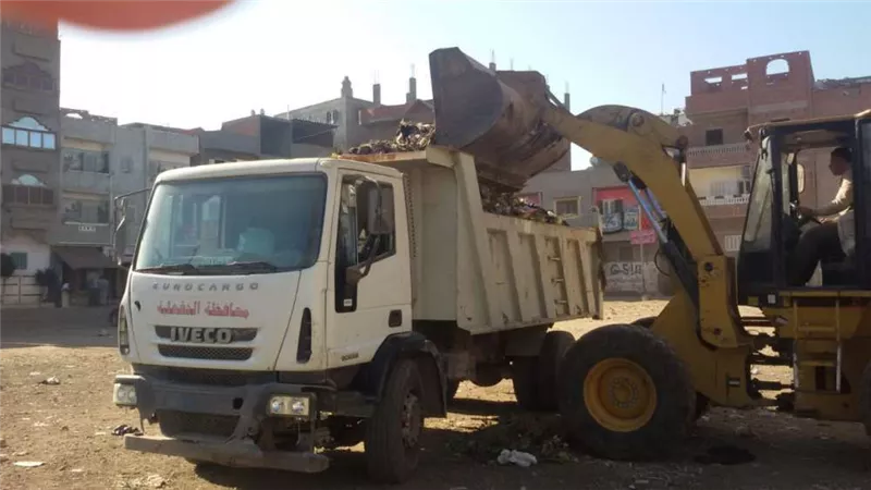 محافظ الدقهلية: إزالة حالتين بناء بالمخالفة وتكثيف أعمال النظافة ورفع 545 طن قمامة
