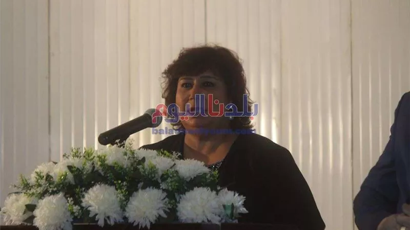 وزيرة الثقافة تحضر حفل تأبين هيثم أحمد زكي بقصر السينما (صور)
