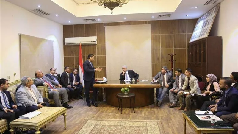 بالصور.. نقيب المحامين يتفقد لجان الجمعية العمومية المقرر انعقادها غدًا