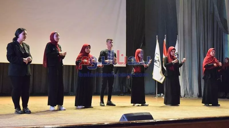 رئيس جامعة بني سويف يشهد احتفالية 