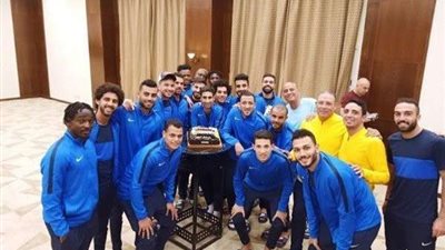سموحة يحتفل بثنائي المنتخب الأولمبي