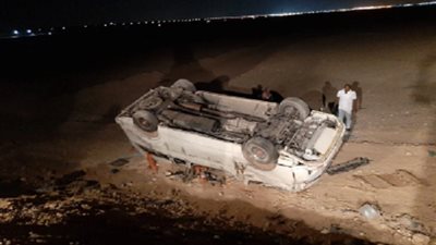 من فرح إلى عزاء.. وفاة عروس في حادث انقلاب سيارة زفافها بالشرقية