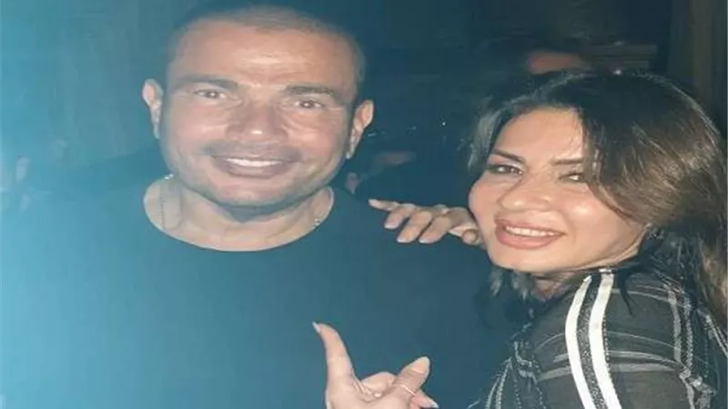نجلاء بدر تغازل الهضبة عمرو دياب عبر إنستجرام
