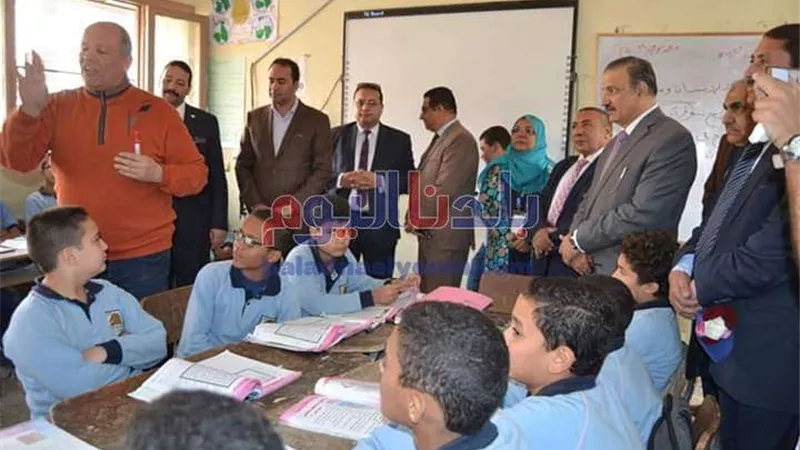 تفاصيل زيارة نائب وزير التربية والتعليم لـ بني سويف