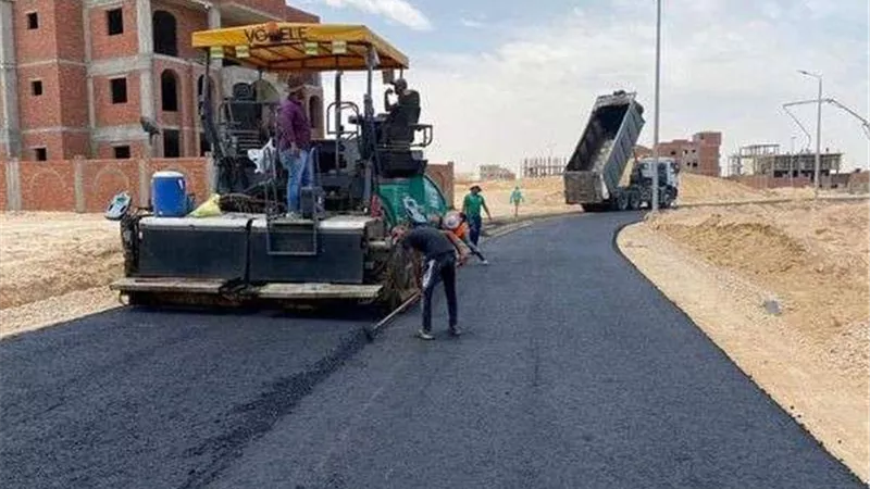 الجزار يتابع مشروعات تطوير مدينة برج العرب الجديدة
