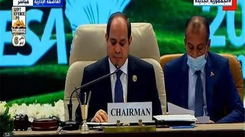 الرئيس السيسي: الإقليم ما زال يعاني من الأثار السلبية للجائحة