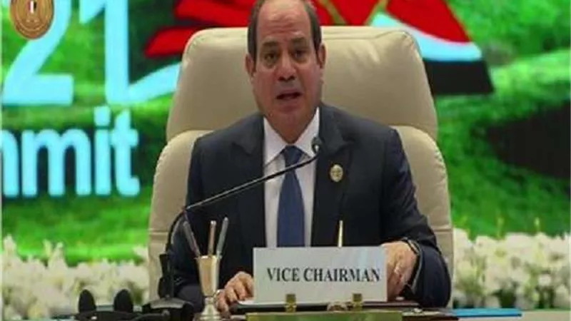 السيسي: دفع التكامل الاقتصادي في البنية التحتية من خلال الكوميسا