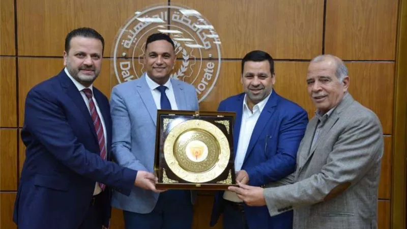 محافظ الدقهلية يلتقي بالأعضاء الجدد لمجلس ادارة نادي المنصورة ويؤكد دعمة