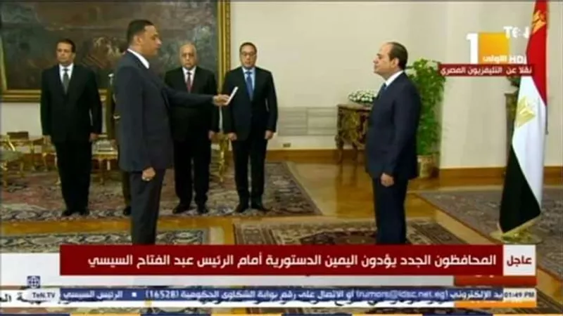 محافظ الدقهلية يتولى رسميًا منصبه بالديوان العام صباح اليوم الخميس