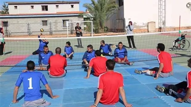 ختام منافسات رفع الأثقال والكرة الطائرة جلوس لأصحاب الهمم من طلبة الجامعات