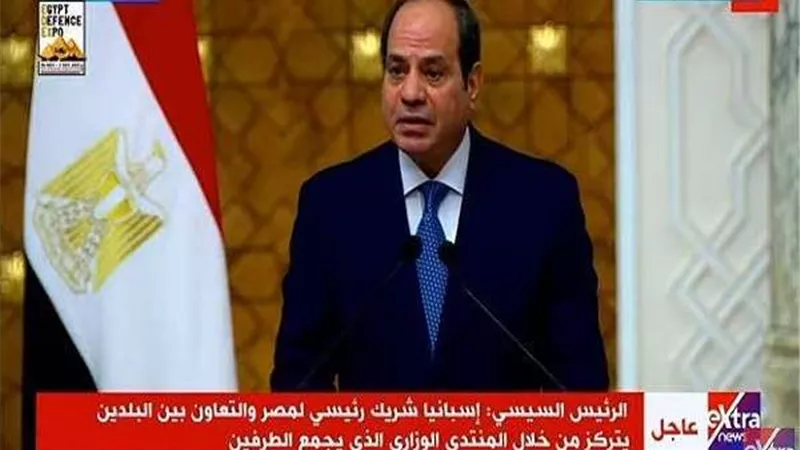 بث مباشر.. المؤتمر الصحفي لـ الرئيس السيسي ورئيس وزراء أسبانيا