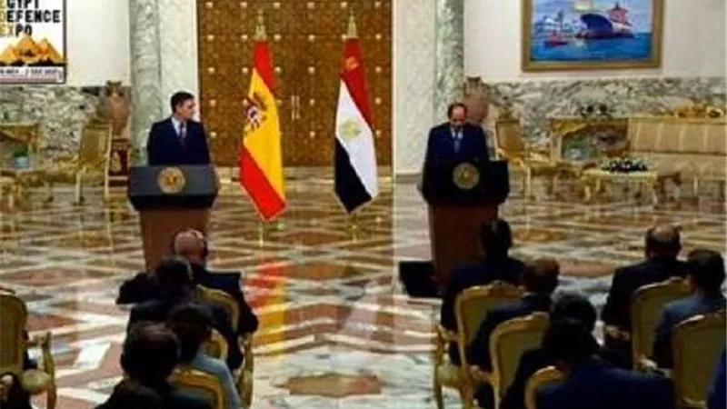 رئيس وزراء اسبانيا مشيداً بـ الرئيس السيسي: سنكون سعداء لاستقبالكم