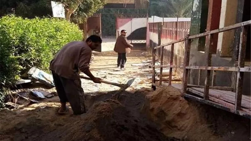 حياة كريمة بالمنوفية تواصل تنفيذ مشروعات المبادرة الرئاسية