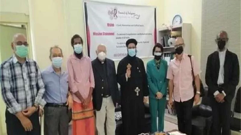 رئيس الأديان الموريشي يستقبل السفيرة المصرية ووفد الكنيسة الأرثوذكسية