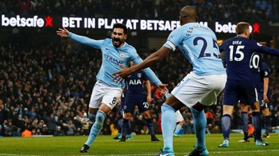 مانشستر سيتي يفوز على بيرنلي برباعية في الدوري الإنجليزي الممتاز