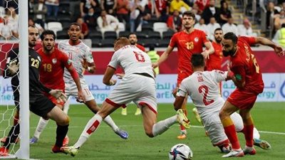 الشوط الأول.. سوريا تتقدم على تونس في كأس العرب2021