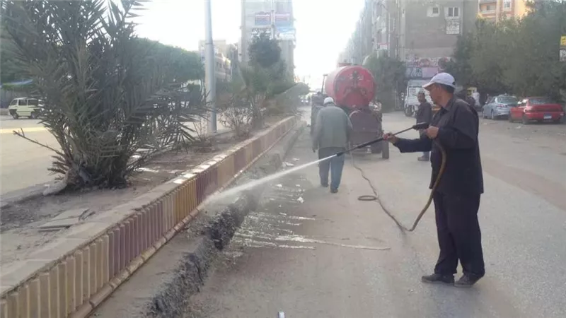 لليوم الثالث على التوالي.. حملة نظافة بجميع شوارع مدينتي المنصورة وطلخا
