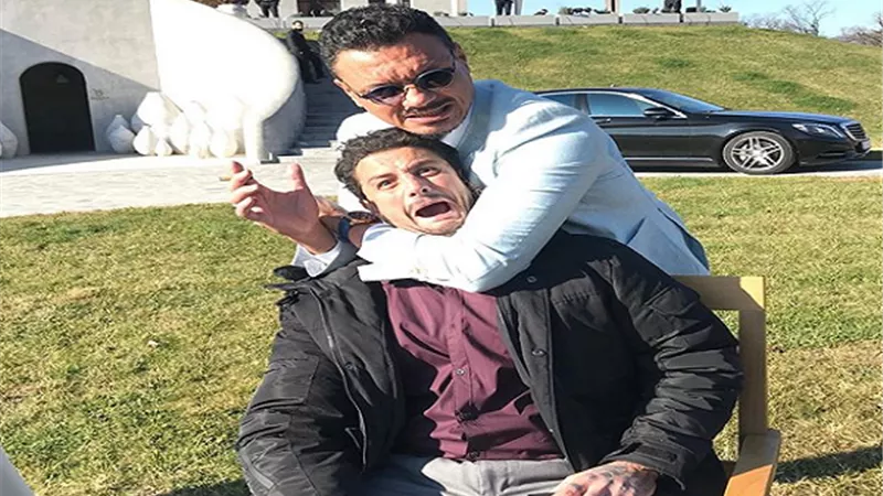 برفقة أحمد الفيشاوى .. عباس أبو الحسن يشوق جمهوره  بفيلم 