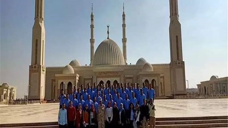 جامعة حلوان تنظم زيارة للعاصمة الإدارية الجديدة