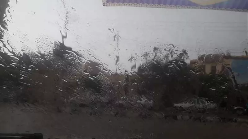 سقوط أمطار خفيفة على مناطق متفرقة في الدقهلية