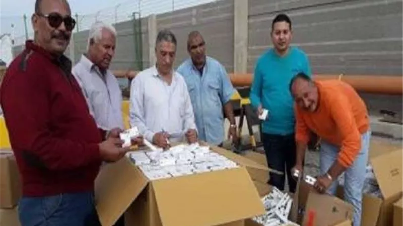إحباط محاولة تهريب كمية من الهواتف بجمارك سفاجا