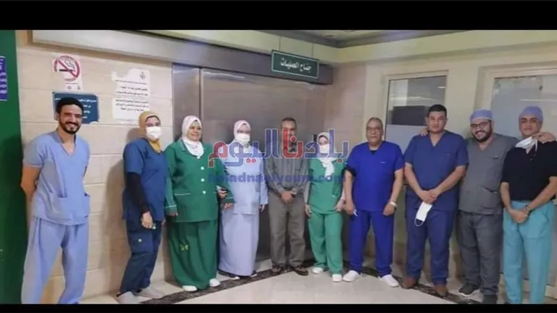 انقاذ ساق شاب من البتر بمستشفى بني سويف التخصصي بعد 10ساعات من حادث بالشرقية