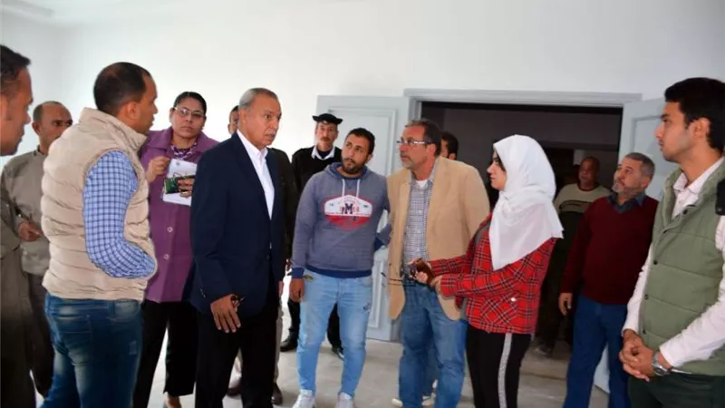 محافظ القليوبية يتفقد عدد من المشاريع بمدينتي بنها وكفر شكر