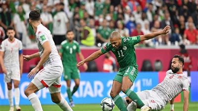 نهائي كأس العرب.. التعادل السلبي يحسم الشوط الأول بين الجزائر وتونس