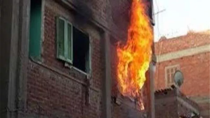 السيطرة على حريق شقة سكنية بمنشأة القناطر