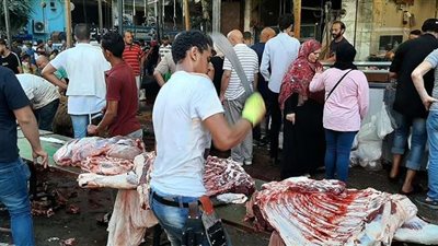 ضبط  69 كيلو لحوم مذبوحة خارج المجازر بمركزين بالمنيا