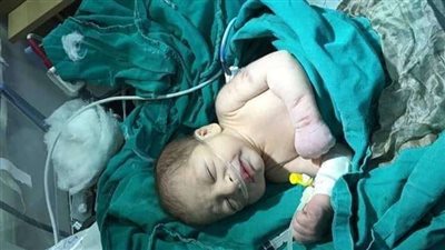 العثور على طفل رضيع داخل عقار بالمعادي