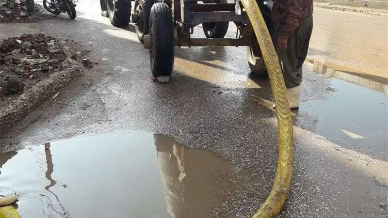 أمطار غزيرة ورعد ورياح بالدقهلية