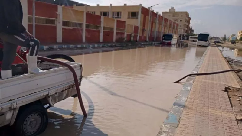 سقوط أمطار خفيفة على مناطق متفرقة بالقليوبية