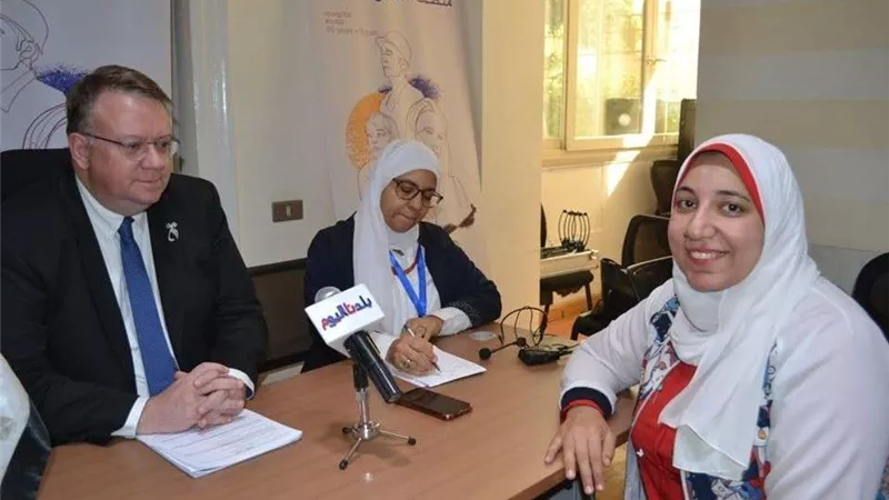 إريك أوشلان: نتعاون بشكل إيجابي مع الحكومة في مصر بميزانية سنوية 10 ملايين دولار 