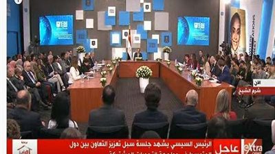 الرئيس السيسي يشهد جلسة تعزيز سبل التعاون بين دول المتوسط لمواجهة التحديات
