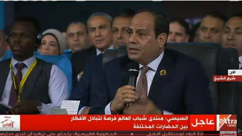 السيسي: علينا أن نتكاتف مع الدول التي تواجه الإرهاب ونتخذ موقفًا حاسمًا ضد داعميه