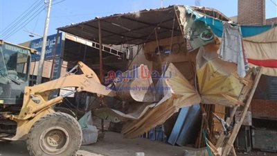 إزالة 36 إشغال طريق وتنفيذ 61 إزالة فورية في حملة أمنية بالقناطر