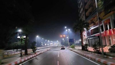 شبوره مائية فى ساعه مبكرة صباح اليوم على مدينة قنا