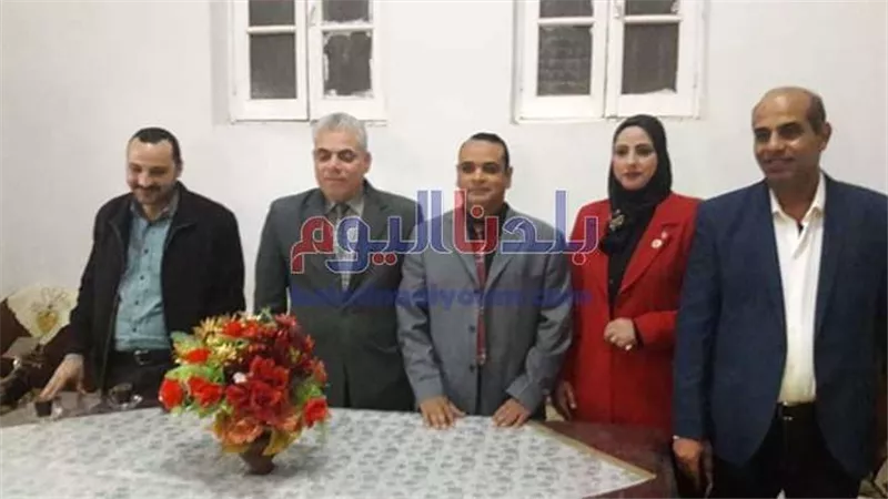 رئيس مدينة أشمون يشارك في احتفالية كنيسة مارجرجس
