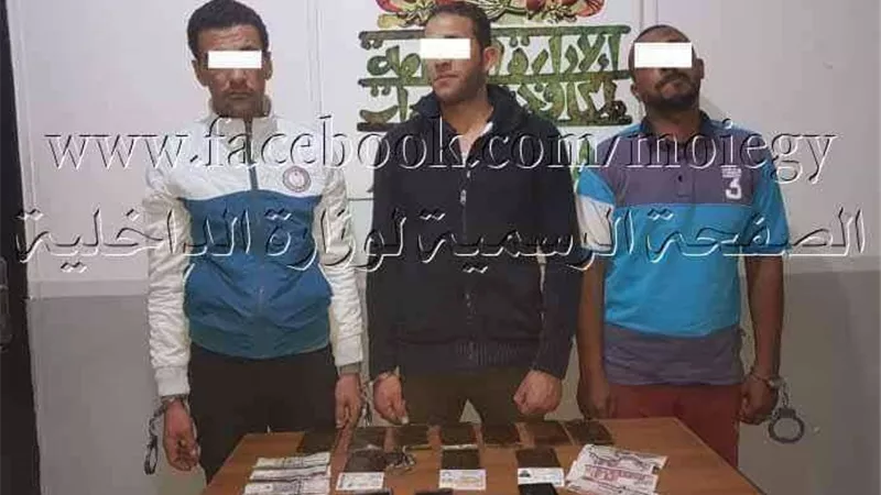 القبض على تشكيل عصابي لاتهامهم بتزوير أوراق رسمية في المعصرة