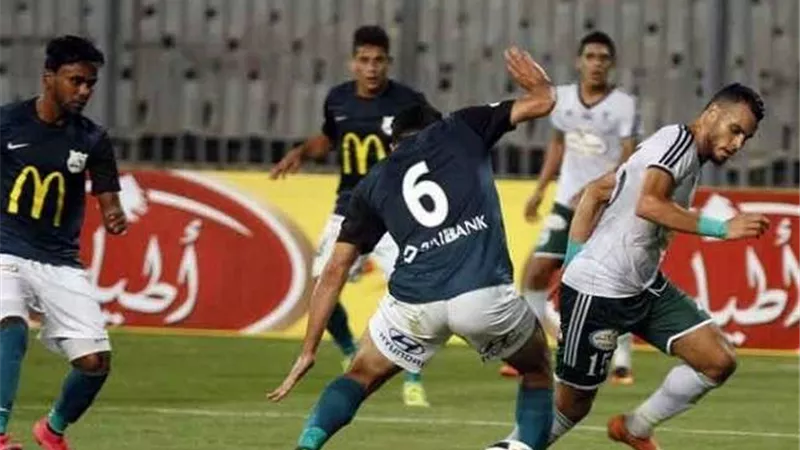 الدورى الممتاز.. إنبى يهزم المصري بهدف محمد شريف