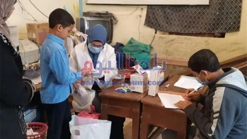 فحص 63 ألف تلميذ ضمن مبادرة علاج أمراض سوء التغذية بالمنيا