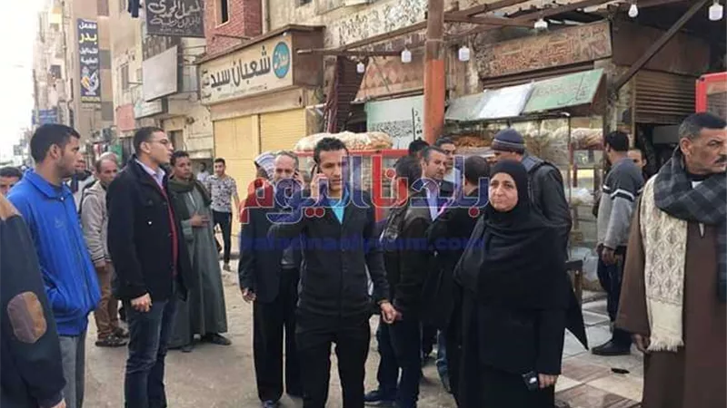 تحرير 553 محضر مخالف خلال حملة لرفع الإشغالات بالمنيا