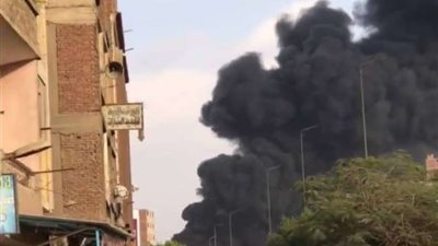 السيطرة حريق بشقة سكنية ببولاق الدكرور