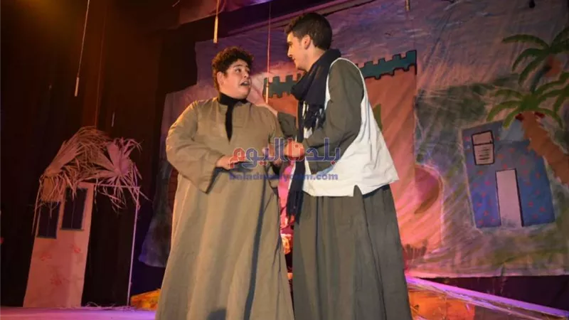 عرض مسرحي متميز لفريق كلية التربية بالمنوفية