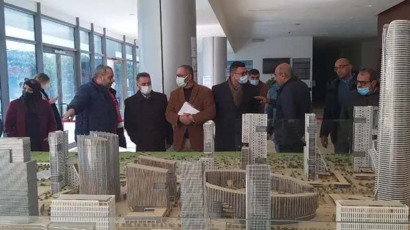 وفد ليبي يزور العاصمة الإدارية للإطلاع على التجربة العمرانية المصرية