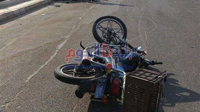مصرع شخص وإصابة 2 آخرين في حادث انقلاب دراجة بخارية بالجيزة