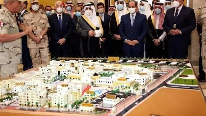 وزير التعليم العالي يشيد بالمشروعات القومية بسيناء
